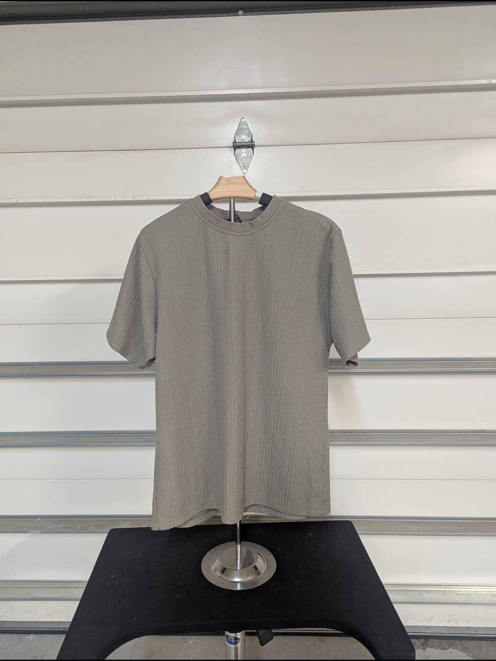 Original Deluxe Men's Short Sleeve Crewneck Shirt - Light Gray